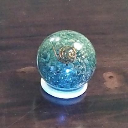 Malachite Orgonite Sphere - Image 2