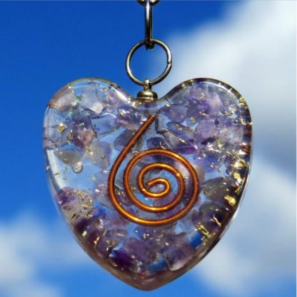 Amethyst Larger Pet Orgonite