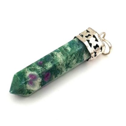 Ruby in Fuschite Pendant