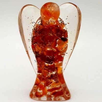 3 inch Orange Aventurine Angel Orgone Generator - Image 2