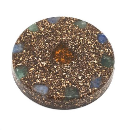 Orgonite Prosperity Round Shield