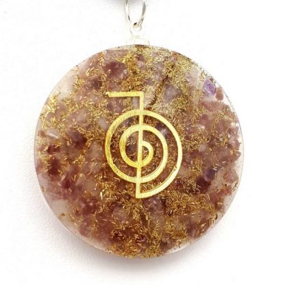 Focus Lepidolite Orgone Pendant