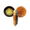 Shungite Power Disk with Citrine & Merkaba Symbol - Image 5
